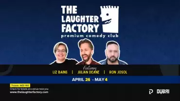 The Laughter Factory Premium Comedy Club in Dubai and Abu Dhabi