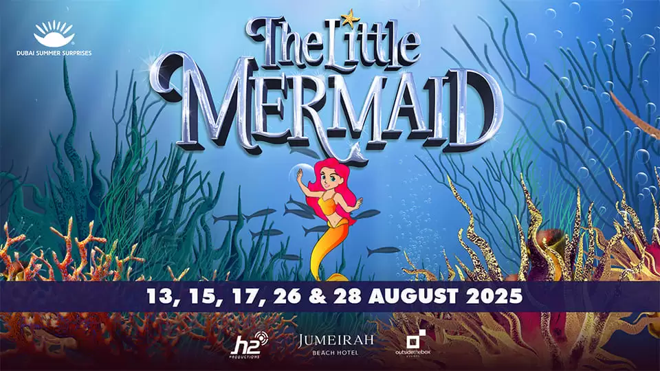 The Little Mermaid at Jumeirah Beach Hotel in Dubai