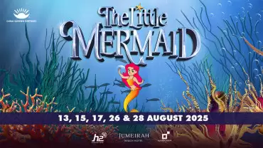 The Little Mermaid at Jumeirah Beach Hotel in Dubai