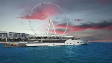 The Lotus Mega Yacht New Year's Eve 2025 in Dubai