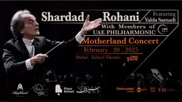 The Motherland Classical Concert by Shahrdad Rohani ft. Yalda Samadi at Zabeel Theatre in Dubai