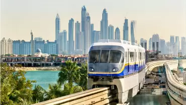 The Palm Jumeirah Monorail