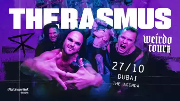 The Rasmus Concert live at the Agenda Dubai