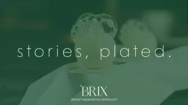 “Seasons” Dessert Dining Experience at Brix Restaurant, Dubai