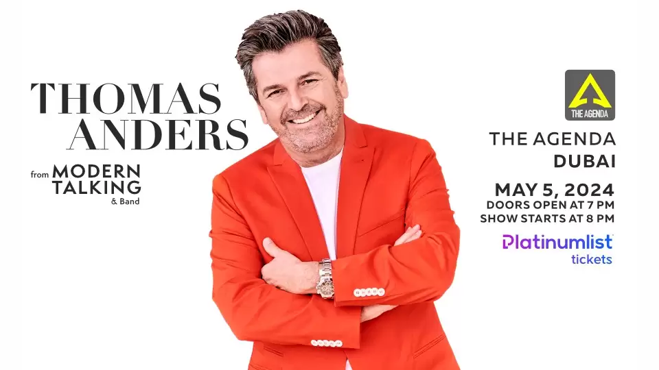 Thomas Anders - Modern Talking, 40 Years of Magic live in Dubai