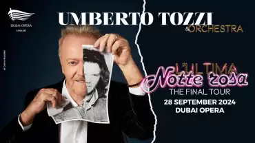 Umberto Tozzi - Dubai Opera'da Final Turu Canlı