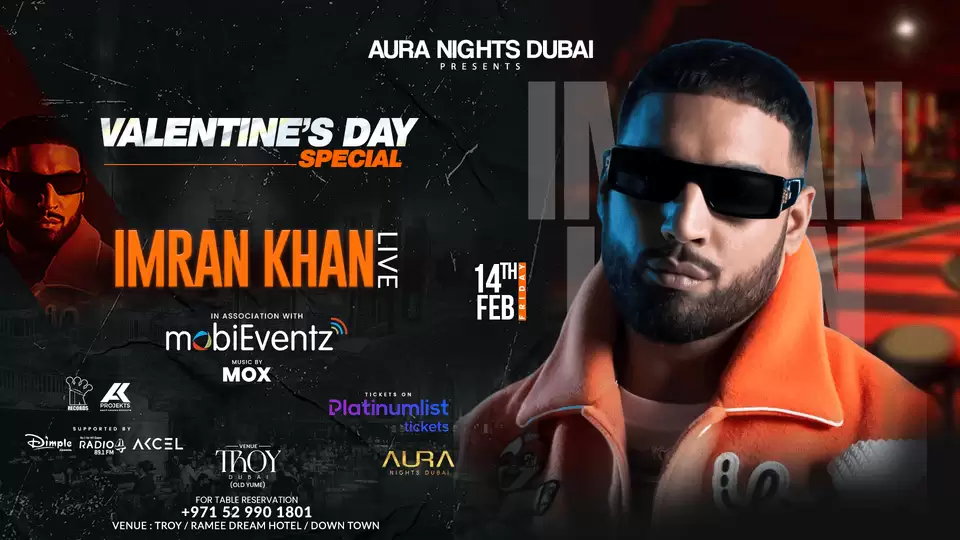 Valentine’s Day with Imran Khan at Troy in Dubai