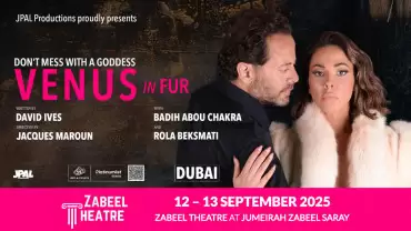 Venus with Rola Beksmati and Badih Abou Chacra at Zabeel Theatre, Dubai