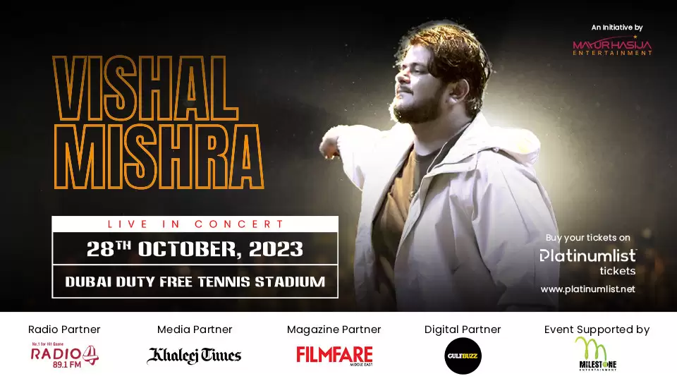 Vishal Mishra Live in Concert in Dubai Duty Free Tennis Stadium