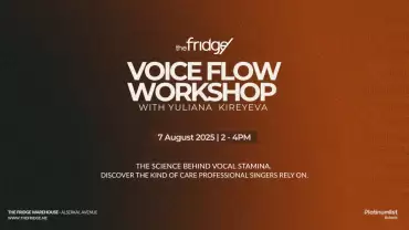Voice Flow Workshop with Yuliana Kireyeva at The Fridge in Dubai