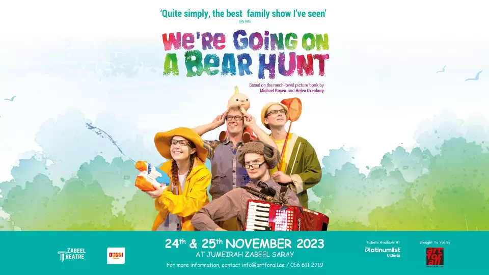 We're Going on A Bear Hunt at Zabeel Theatre in Jumeirah Zabeel Saray, Dubai