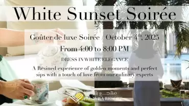 White Sunset Soiree at Palavra Resort, Bahrain