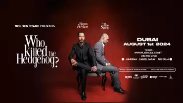 Bahram Afshari in Who Killed the Hedgehog? at Zabeel Theatre, Dubai