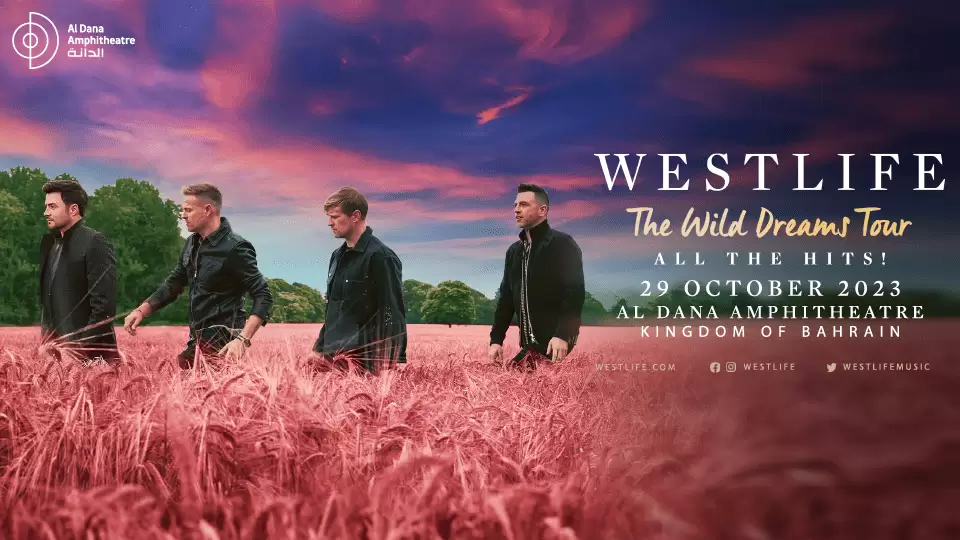 Westlife live at Al Dana Amphitheatre, Bahrain