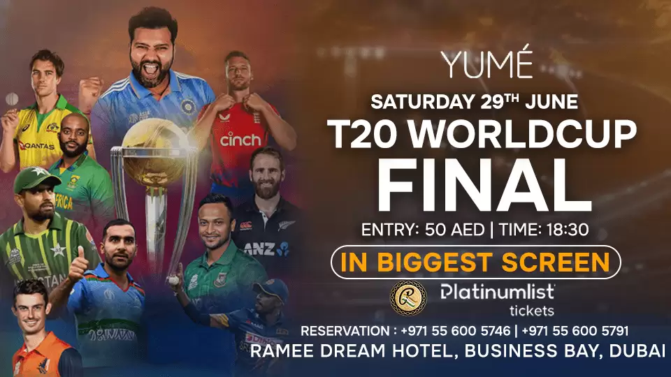 T20 World Cup Final at Yume