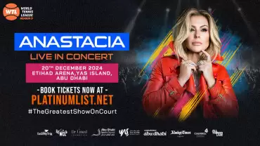 World Tennis League presents Anastacia Live in Abu Dhabi