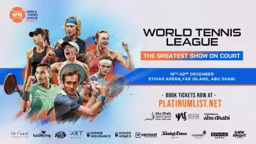World Tennis League Presents The Greatest Show on Court Hospitality Packages At Etihad Arena Abu Dhabi 2024
