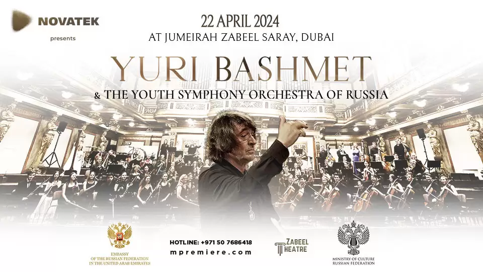 Yuri Bashmet and The Youth Symphony Orchestra of Russia at Zabeel Theatre, Dubai