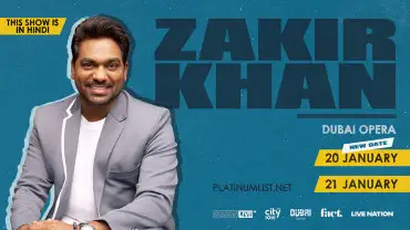 Zakir Khan at Dubai Opera