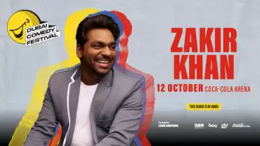 Zakir Khan Live at Coca-Cola Arena | Dubai Comedy Festival 2025